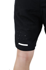 Midnight Black Dot Shorts