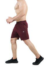 Midnight Maroon Dot Shorts